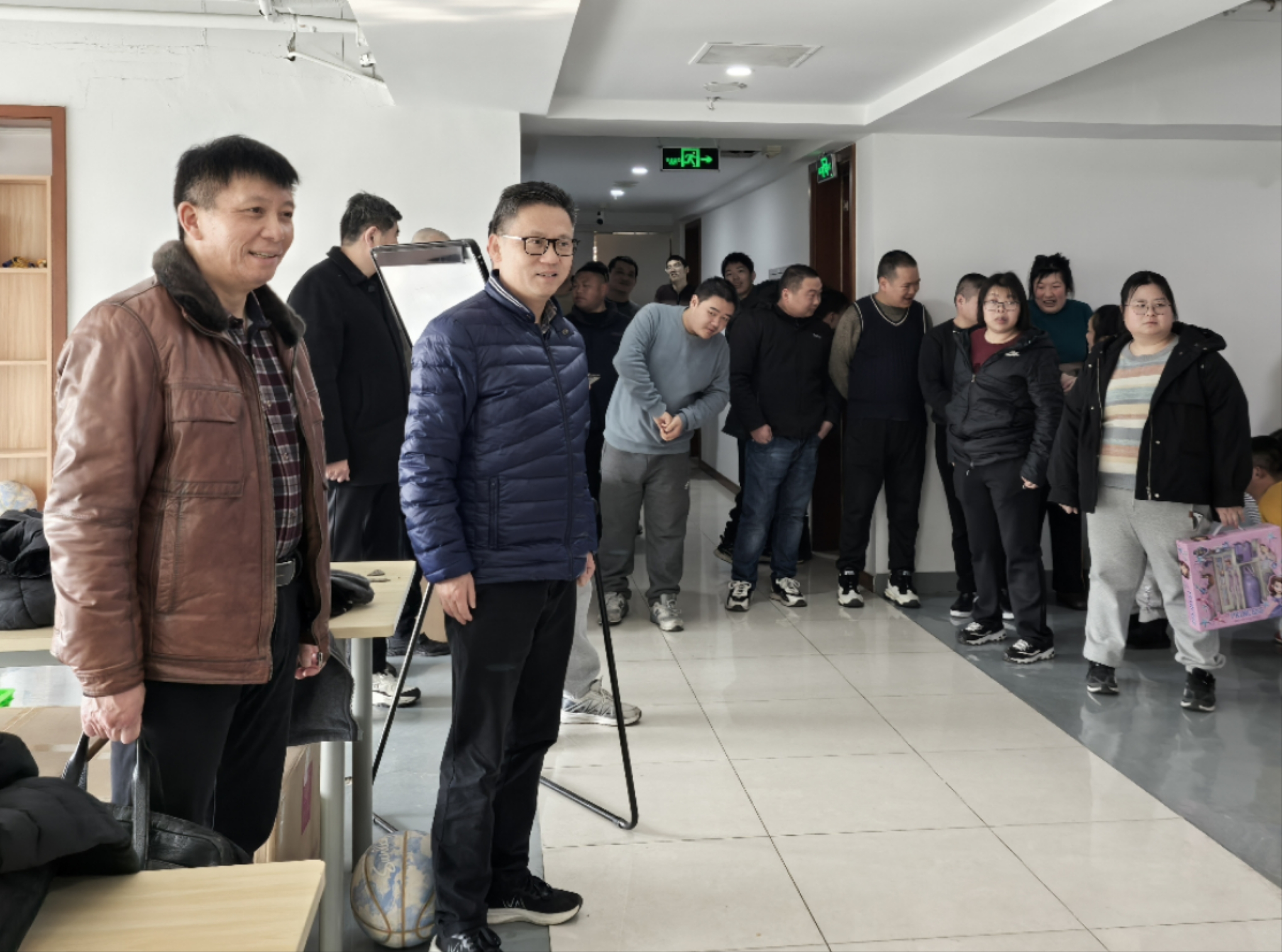 南京市红十字会领导一行参访南京方舟启智中心
